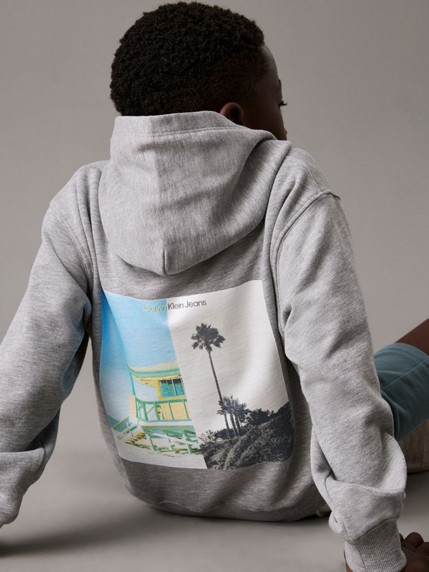 Oversized Back Graphic Hoodie