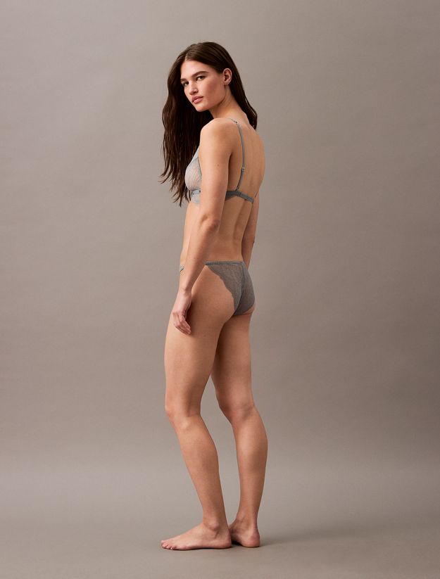Bikini Briefs - CK Black Geo Lace
