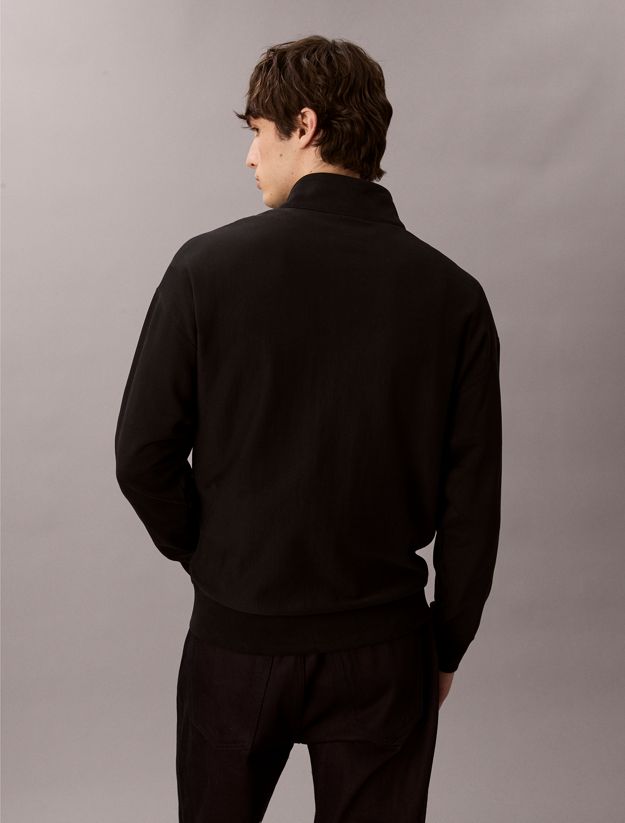 Premium Terry Relaxed Quarter Zip Sweatshirt