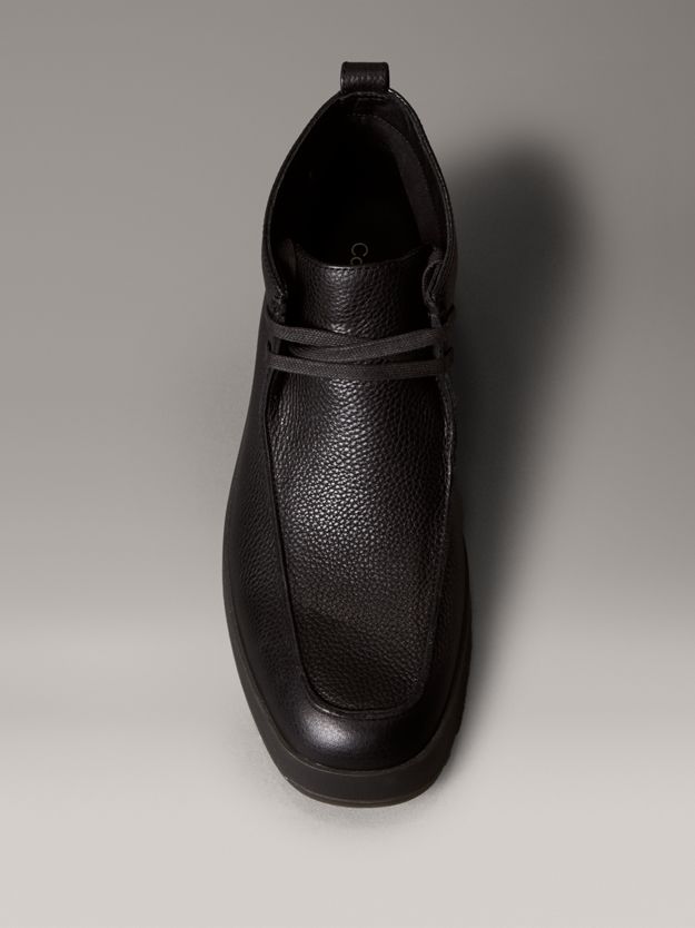 Leather Hybrid Cupsole Chukka Boots