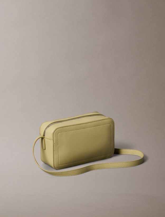 Embossed Monogram Logo Camera Bag