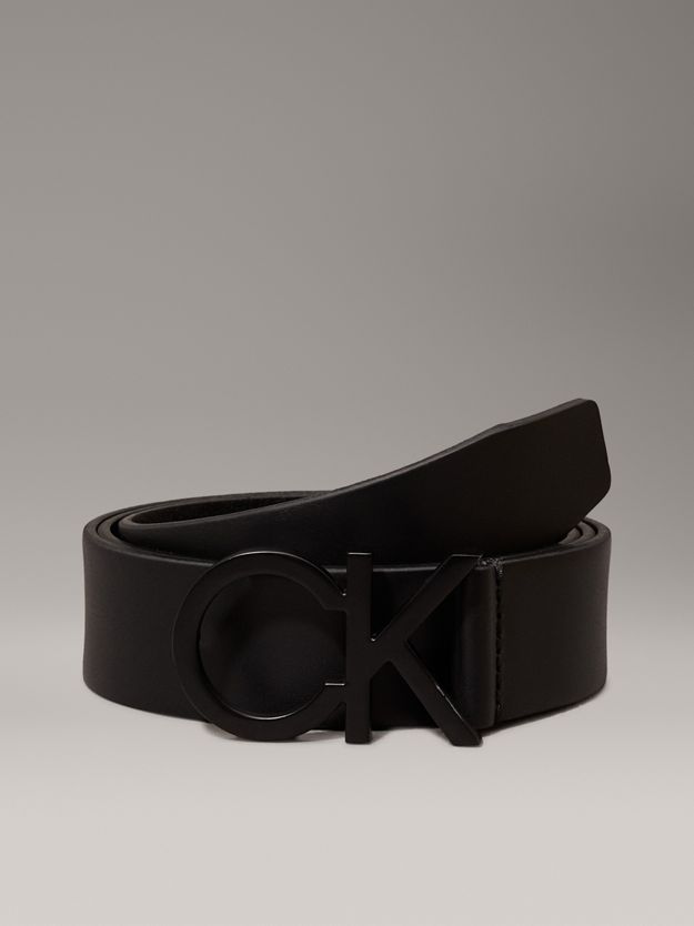 Leather Logo Belt