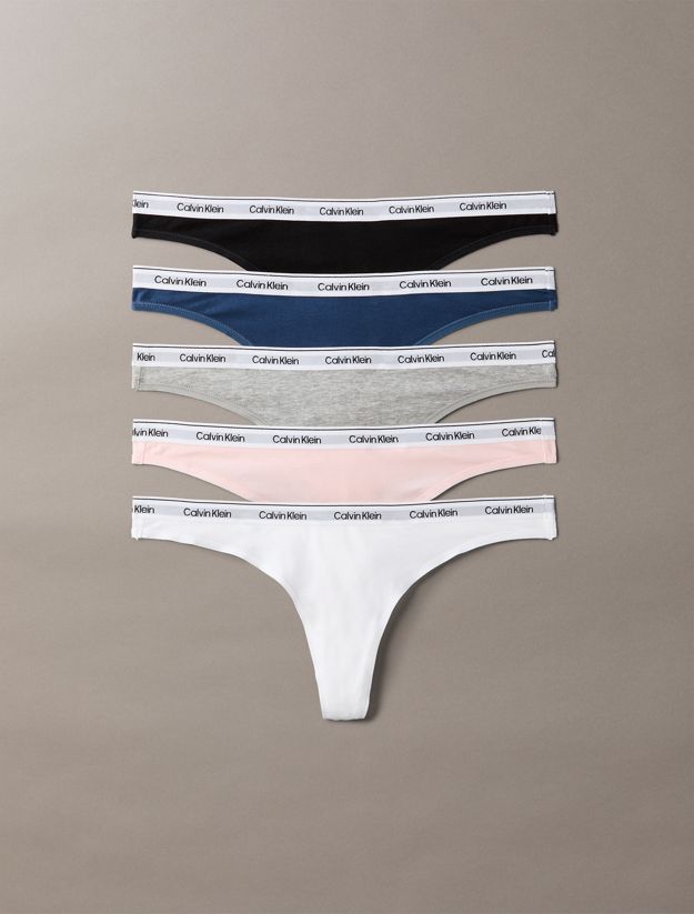 5 Pack Thongs - Icon Logo