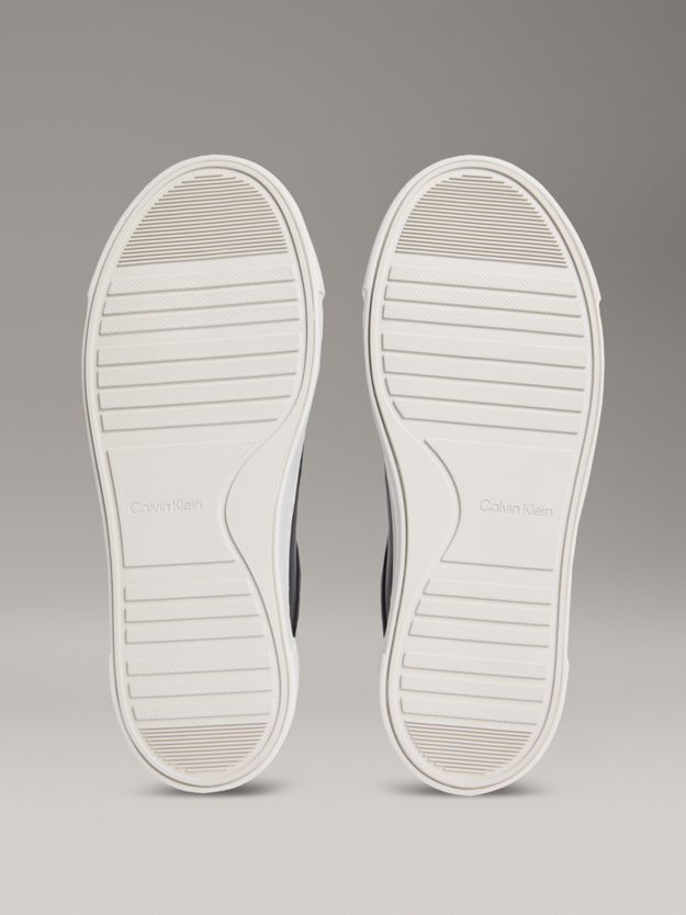 Leather Platform trainers