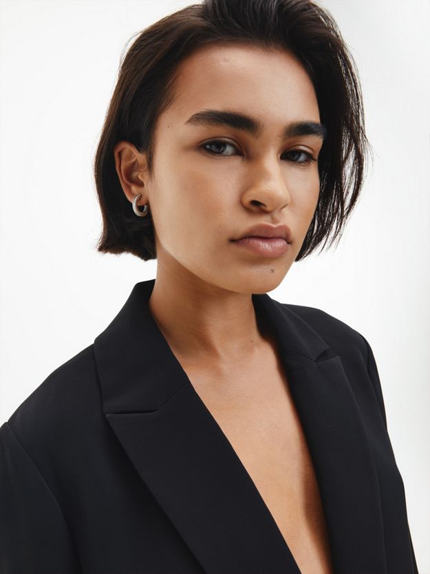 Textured Hoop Earrings