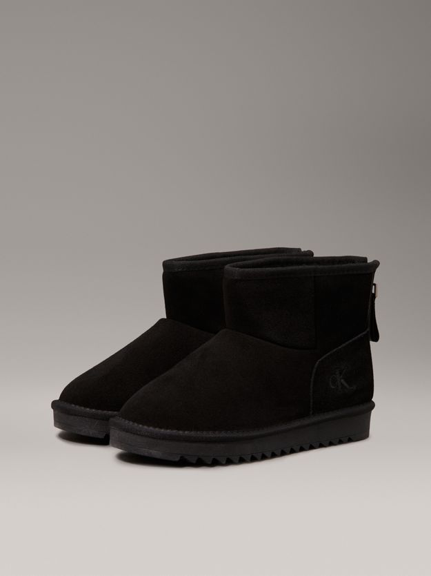 Kids Suede Boots