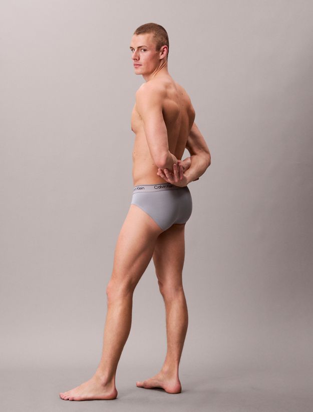 3 Pack Hip Briefs - Microfibre Stretch