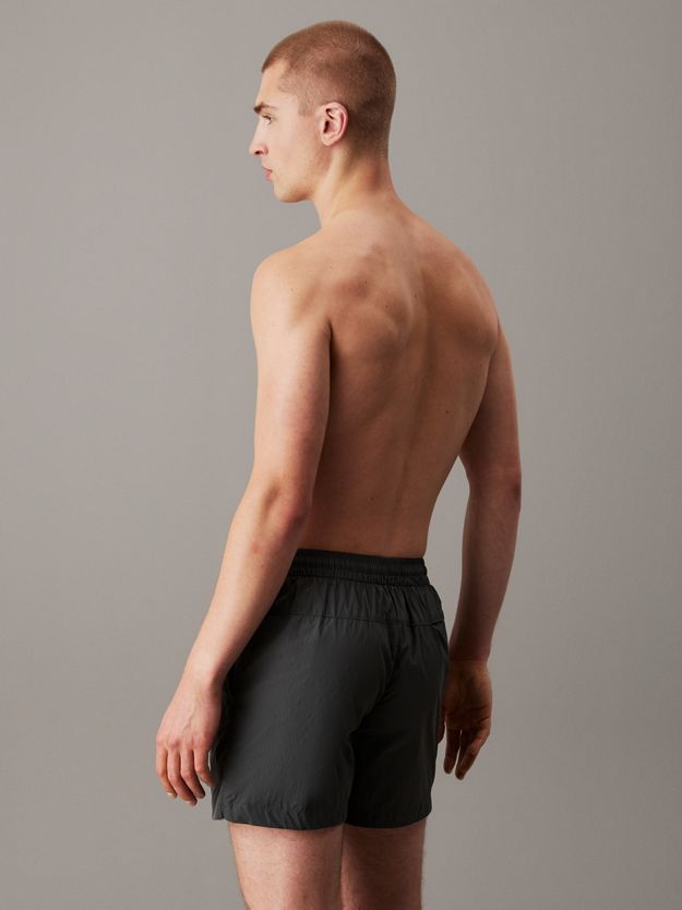 Double Waistband Swim Shorts - CK Soft Nylon