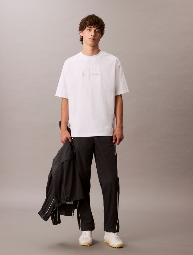 Relaxed Nylon Track Pants