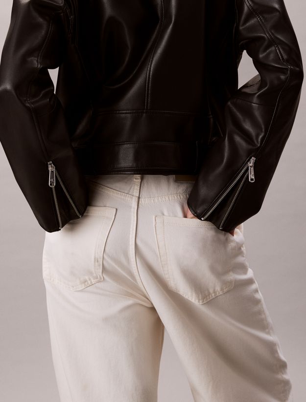 Faux Leather Biker Jacket