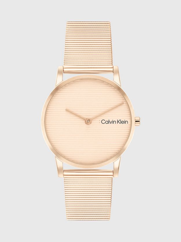 Linear Dial and Bracelet Watch