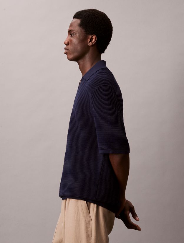 Tech Knit Johnny Collar Polo Shirt