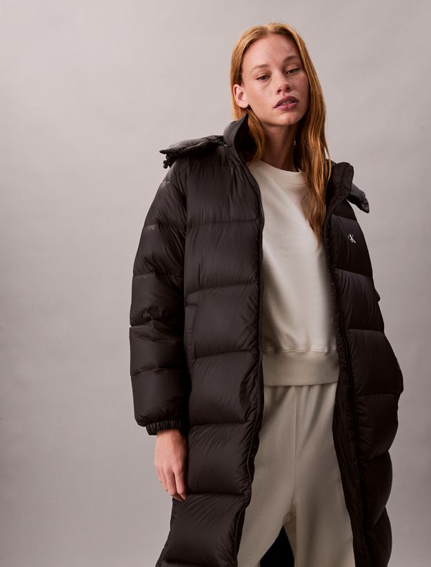 Hooded Down Puffer Coat