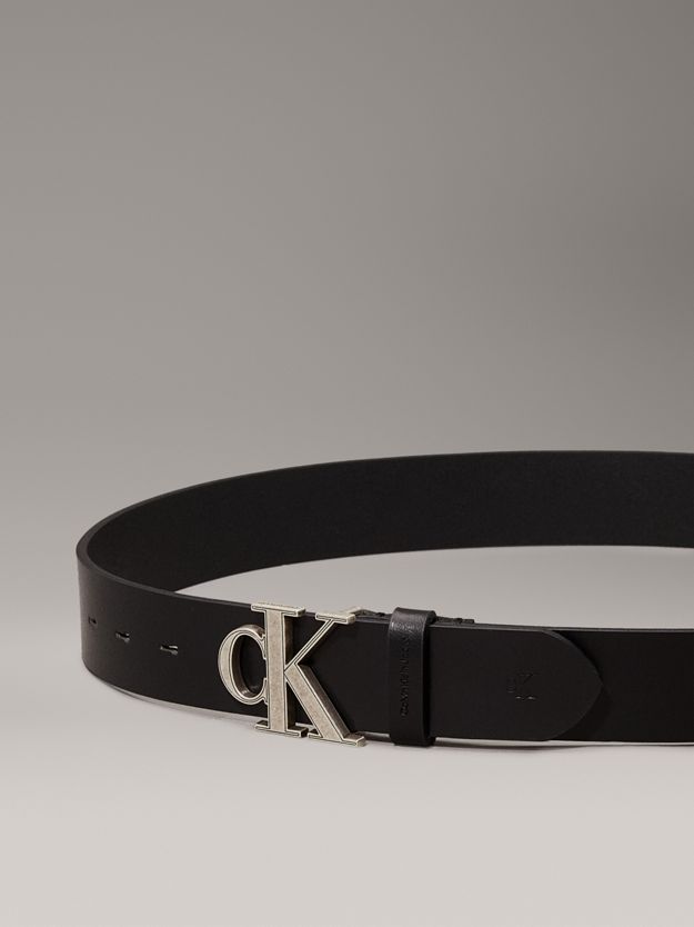 Leather Logo Belt
