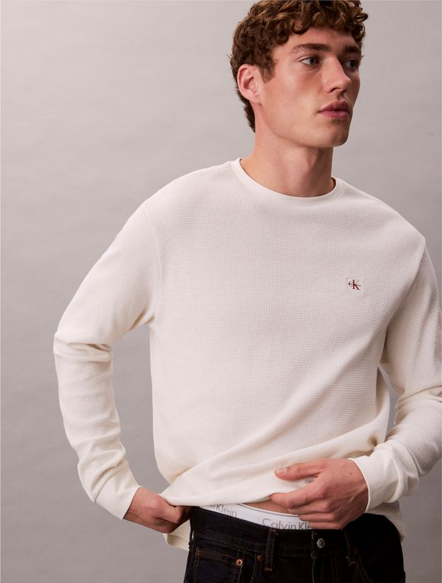 Long Sleeve Waffle T-shirt