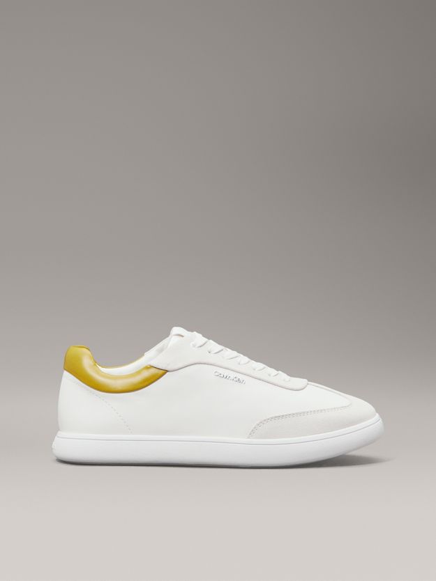 Leather Low Profile Trainers