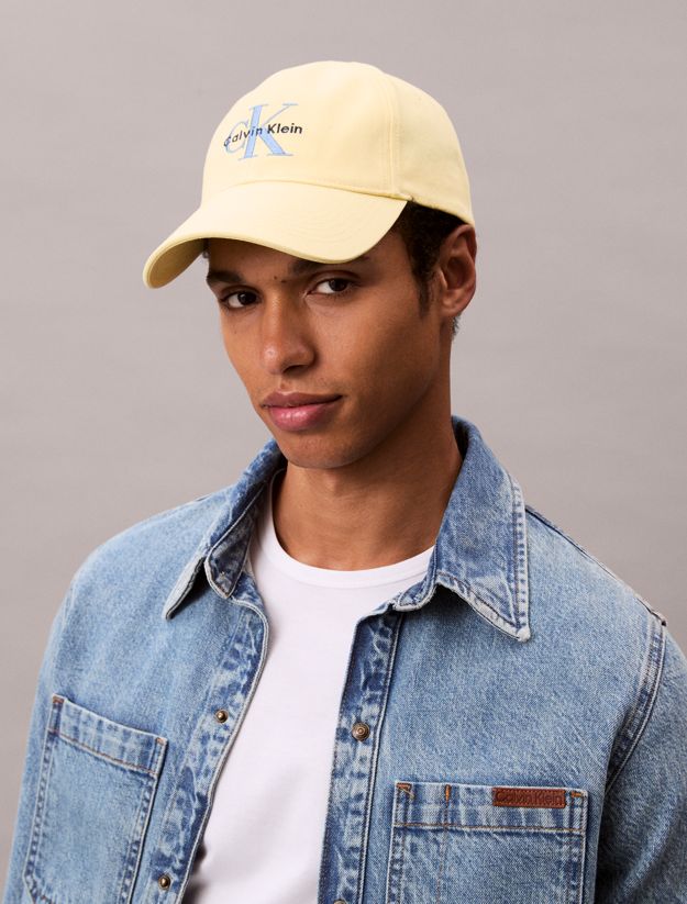 Embroidered Monogram Logo Baseball Cap