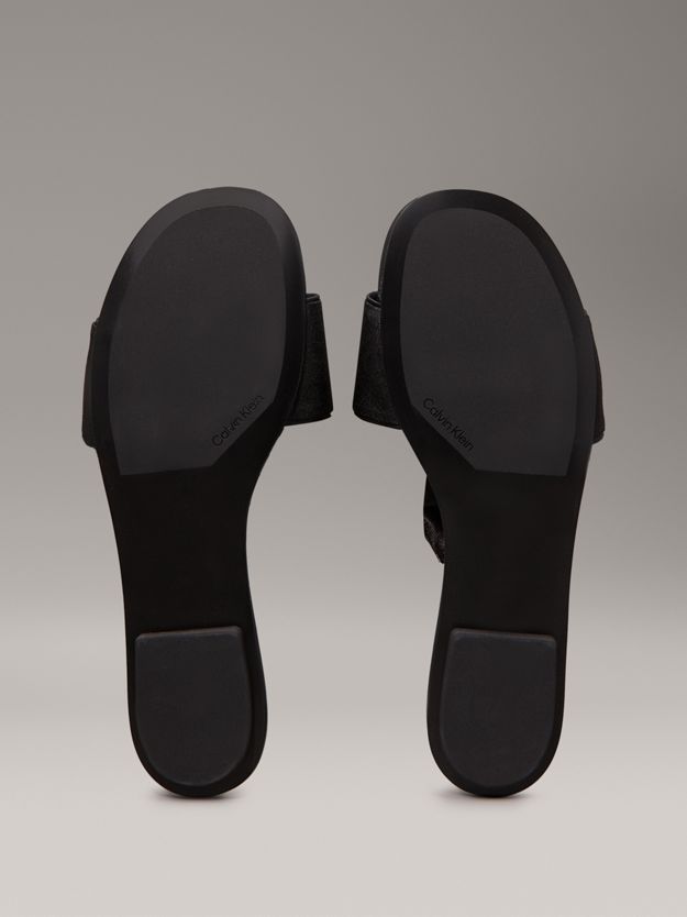 Logo Jacquard Sliders