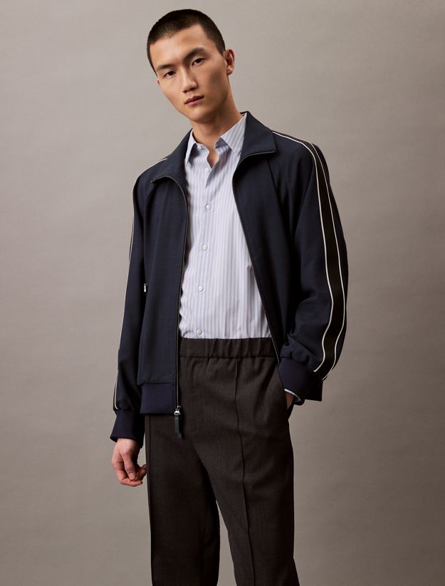 Wool Gabardine Trousers