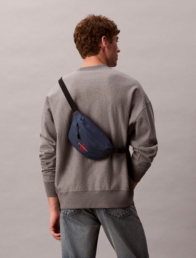 Nylon Monogram Logo Waistpack