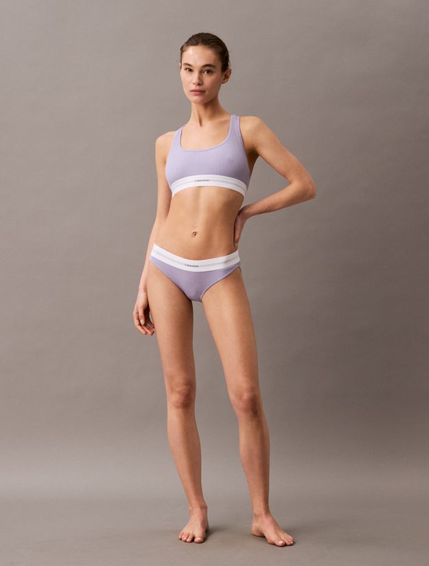 Bikini Briefs - Cotton Modal Stretch Rib