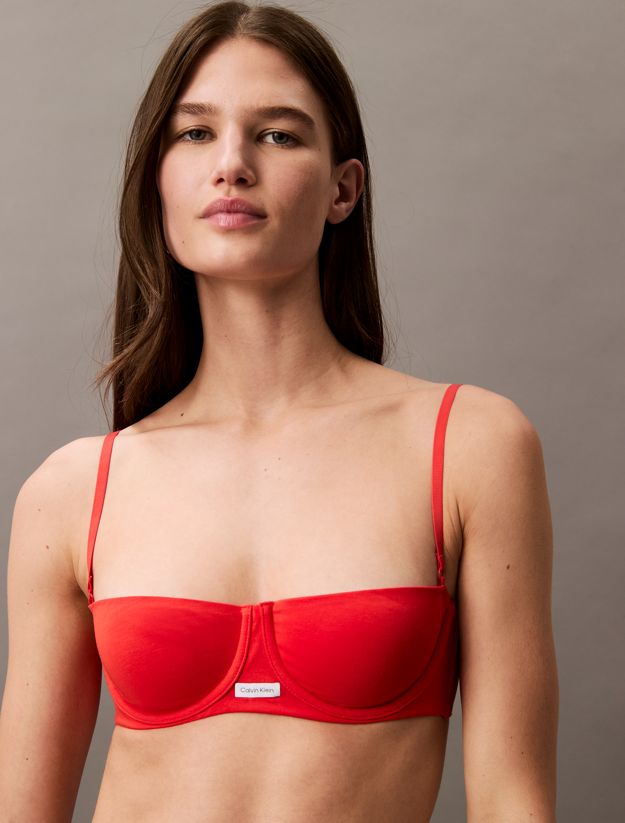 Balconette Bra - Cotton Modal Bare