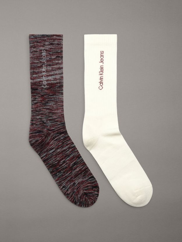 2 Pack Crew Socks