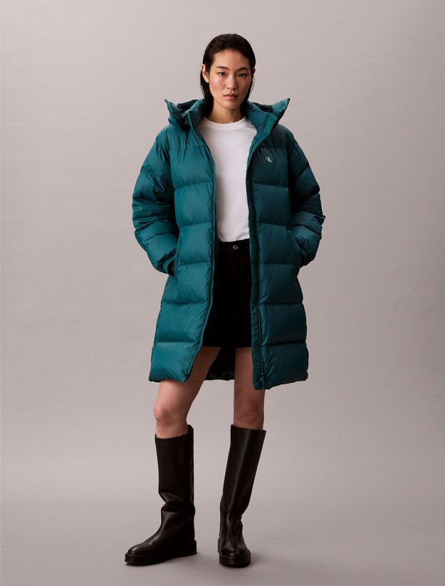 Hooded Down Puffer Coat