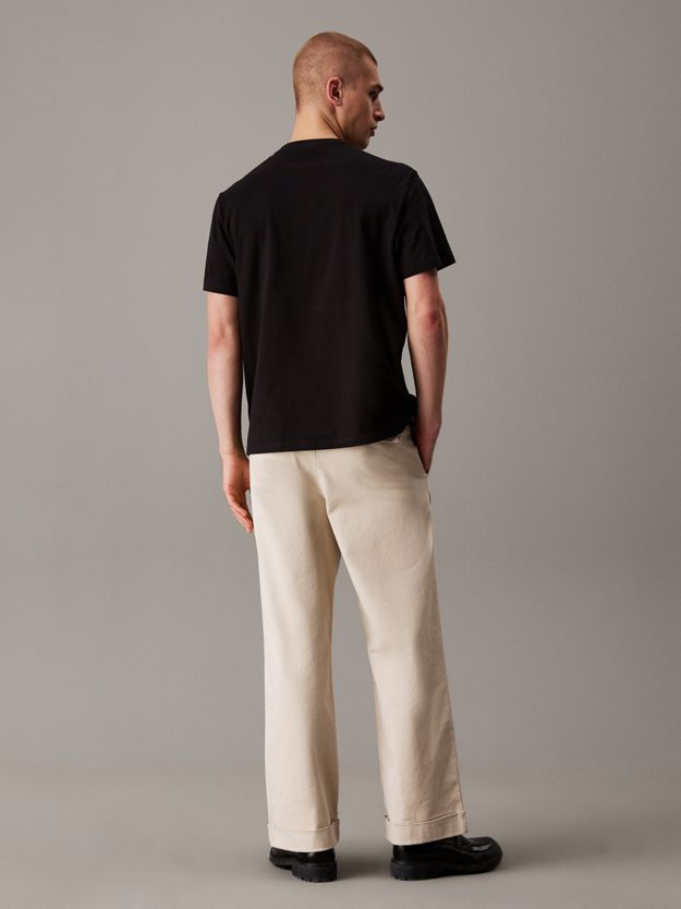 Varsity CK Logo Patch Crewneck Tee