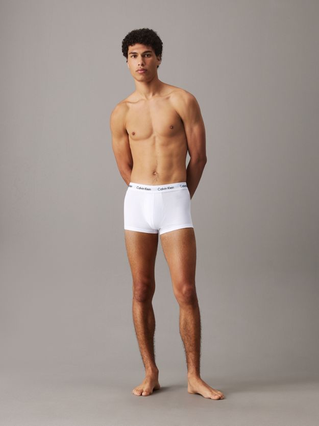 5 Pack Low Rise Trunks - Cotton Stretch