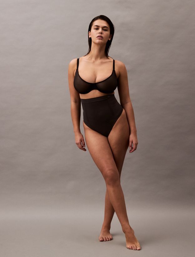 High Waisted Shapewear Thong - Secure Sculpt
