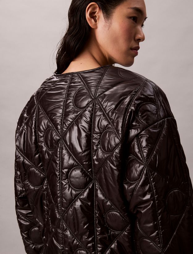 Reversible Logo Quilted Jacket