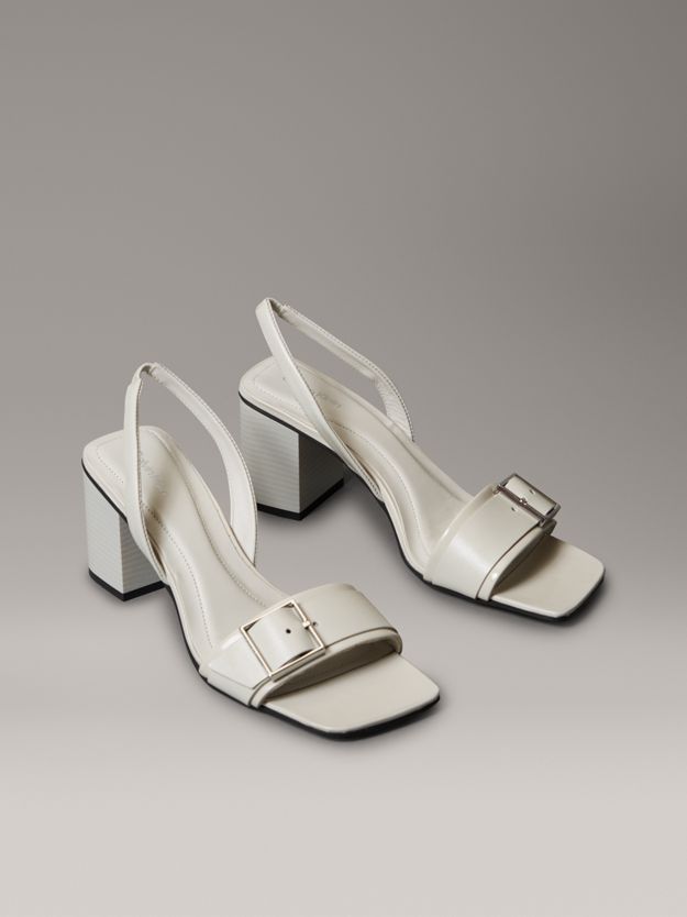 Leather Heeled Sandals