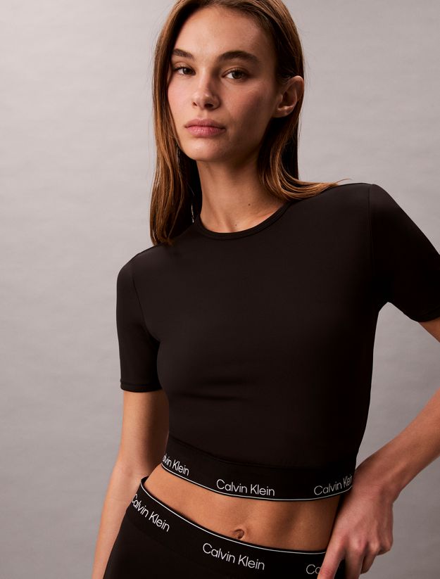 Cropped Performance Gym T-shirt