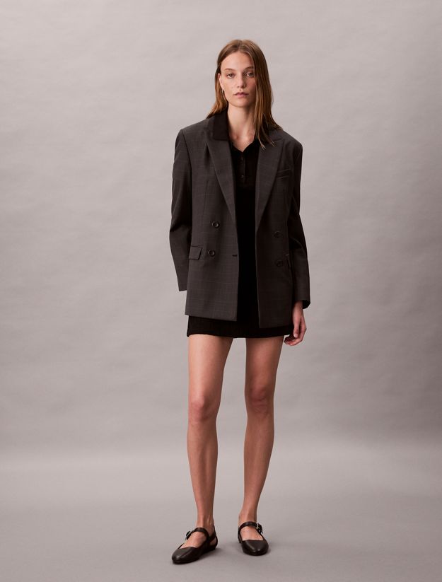 Logo Jacquard Polo Dress