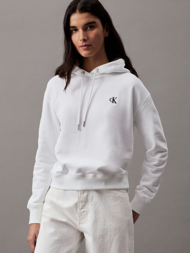 Cotton Blend Fleece Hoodie