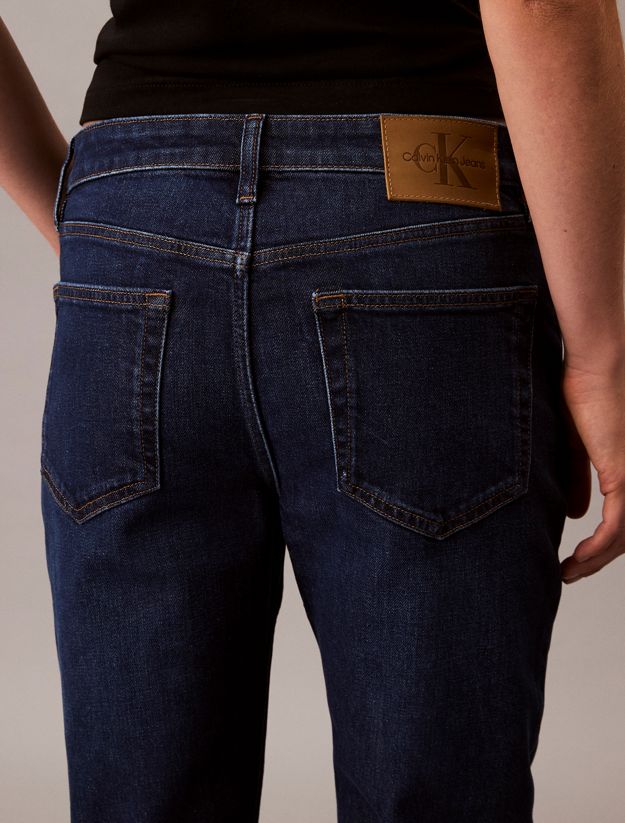 Mid Rise Slim Jeans