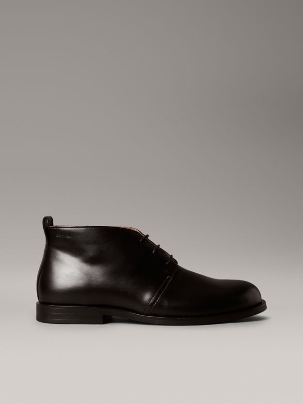 Leather Desert Boot Lace-Up Shoes