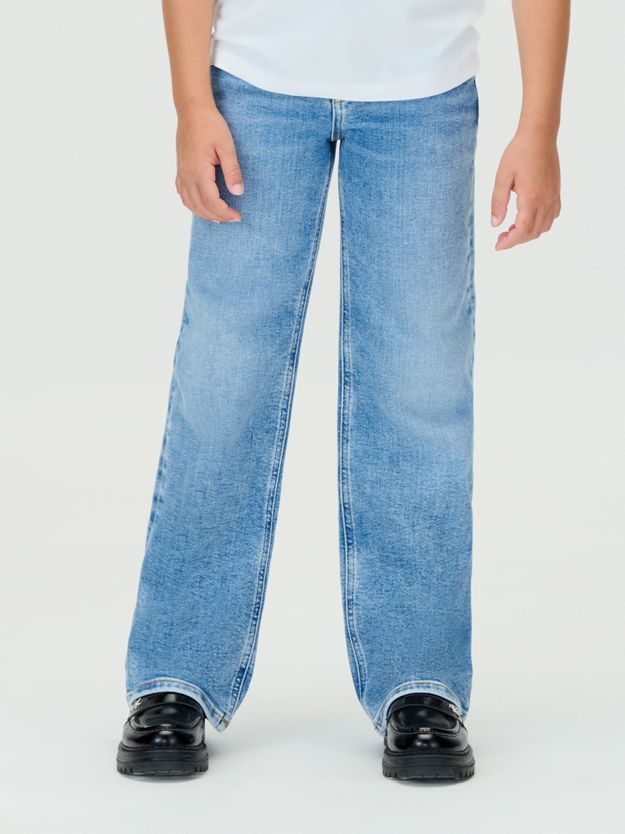 High Rise Wide Leg Jeans