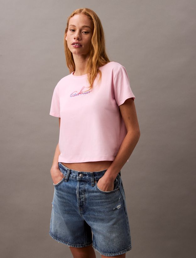 Slim Script Logo T-shirt