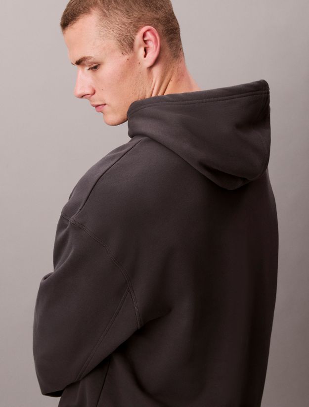 Cotton Terry Blend Lounge Hoodie