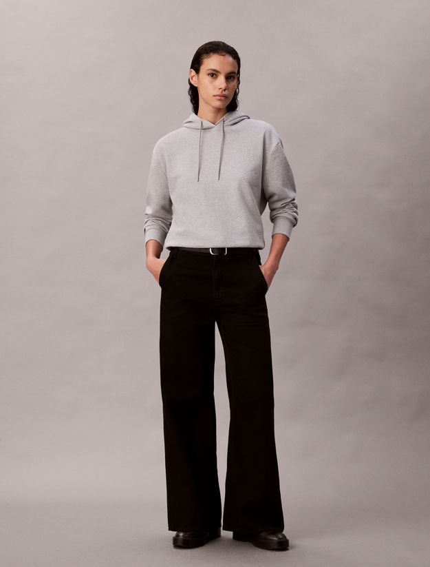 Cotton Terry Monogram Hoodie