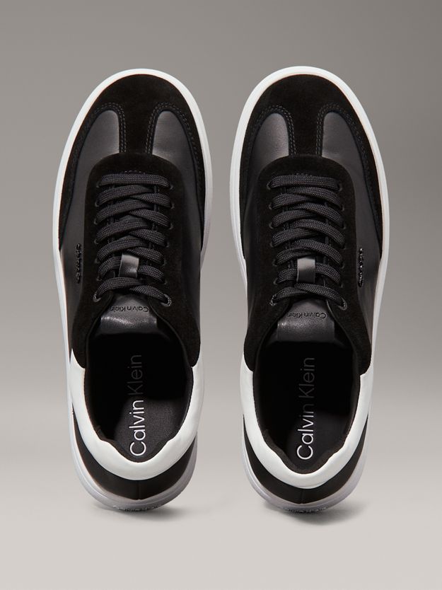 Leather Low Profile Trainers