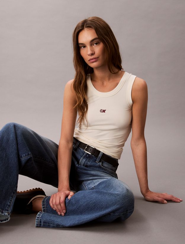 Modal Stretch Rib Tank Top