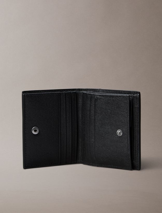 Saffiano Leather Trifold Wallet
