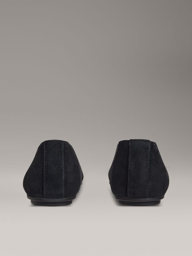 Suede Ballerinas