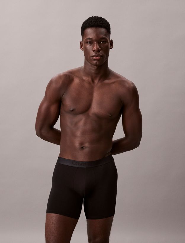 3 Pack Boxer Briefs - CK Black