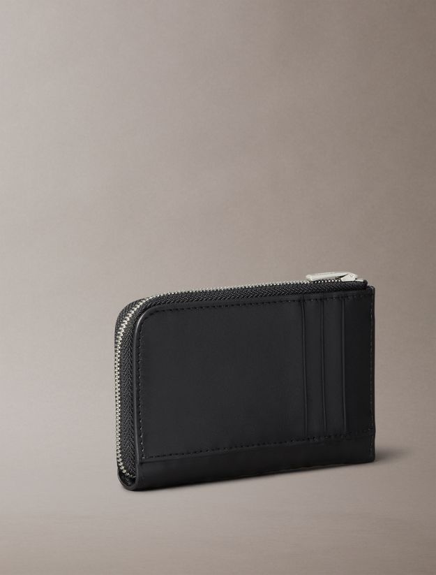 Leather RFID Cardholder with Zip