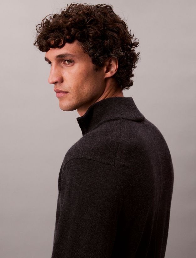Quarter Zip Merino Jumper