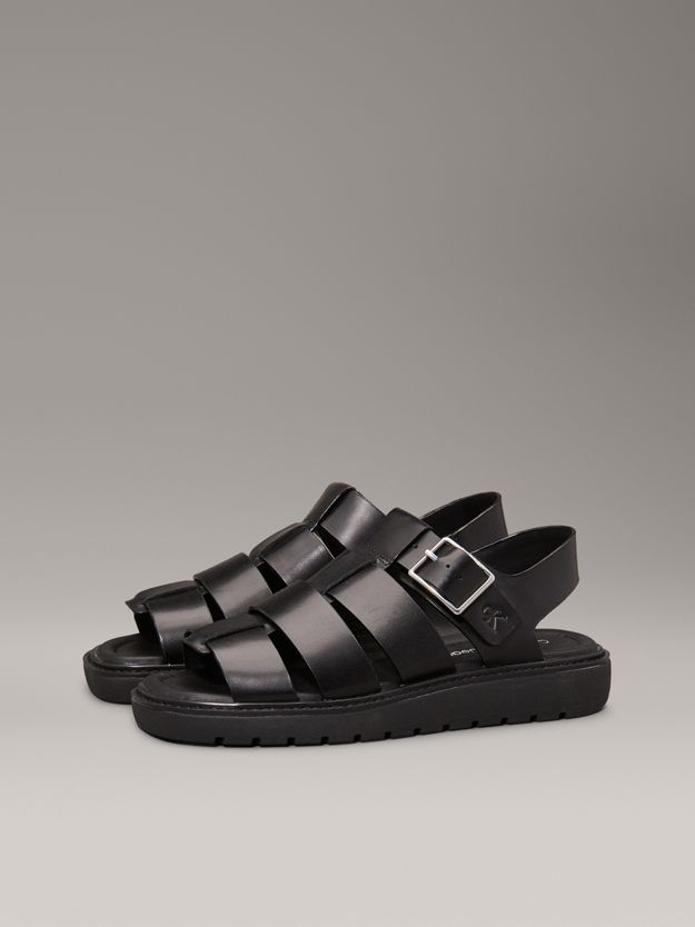 Leather Fisherman Sandals